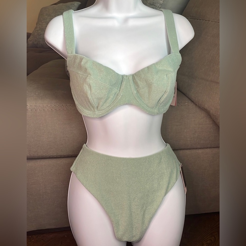 NWT Victoria’s Secret Terry Cloth Bikini Set